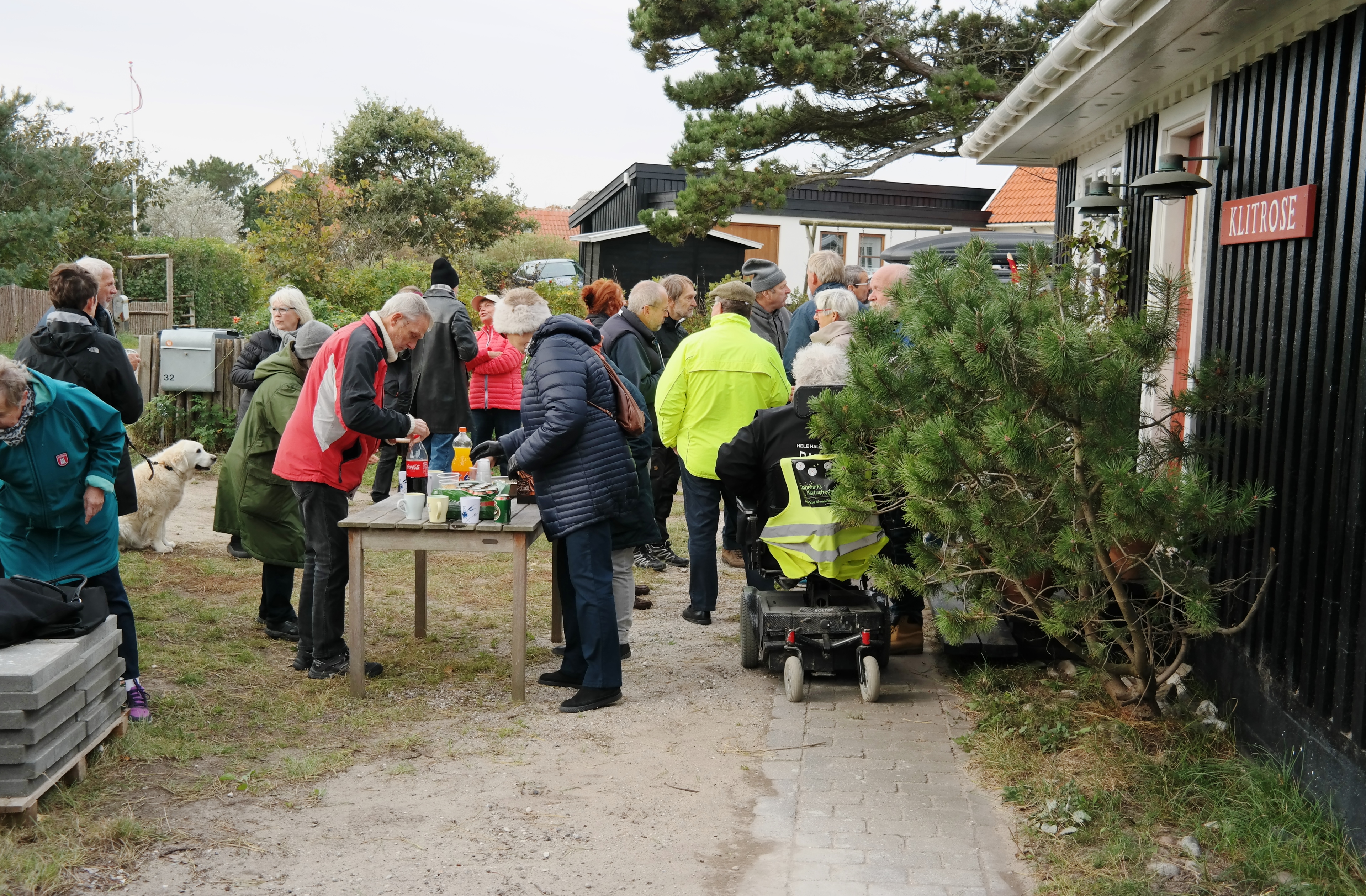 Gster ved plaketteoverrkkelsen